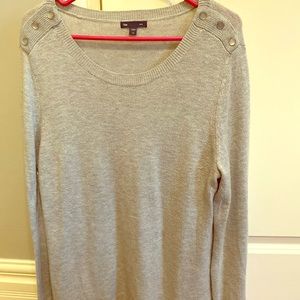 Gray GAP Factory Sweater